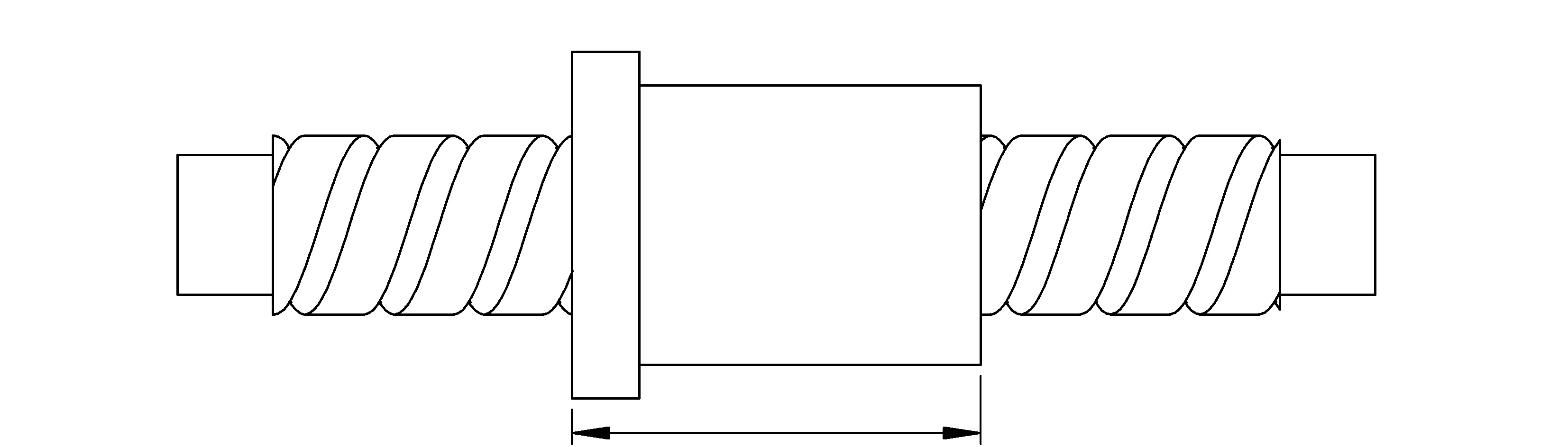Illustration av mutterlängd