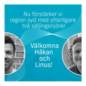 Välkomna till oss, Håkan och Linus!