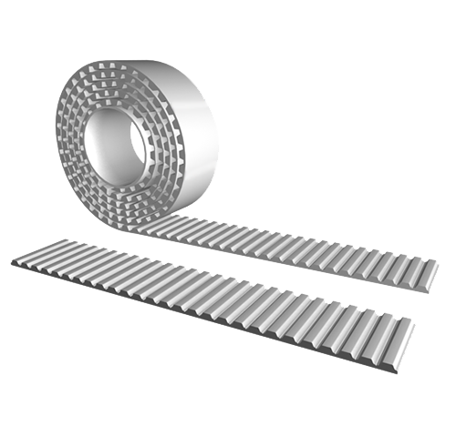 Kuggrem öppen längd - Polyuretan