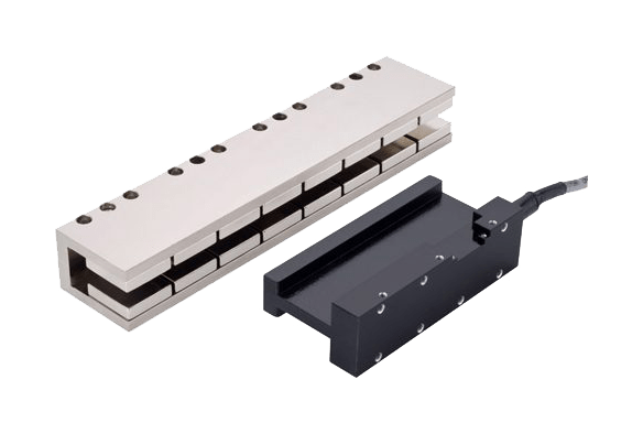 Linjärmotor utan järnkärna