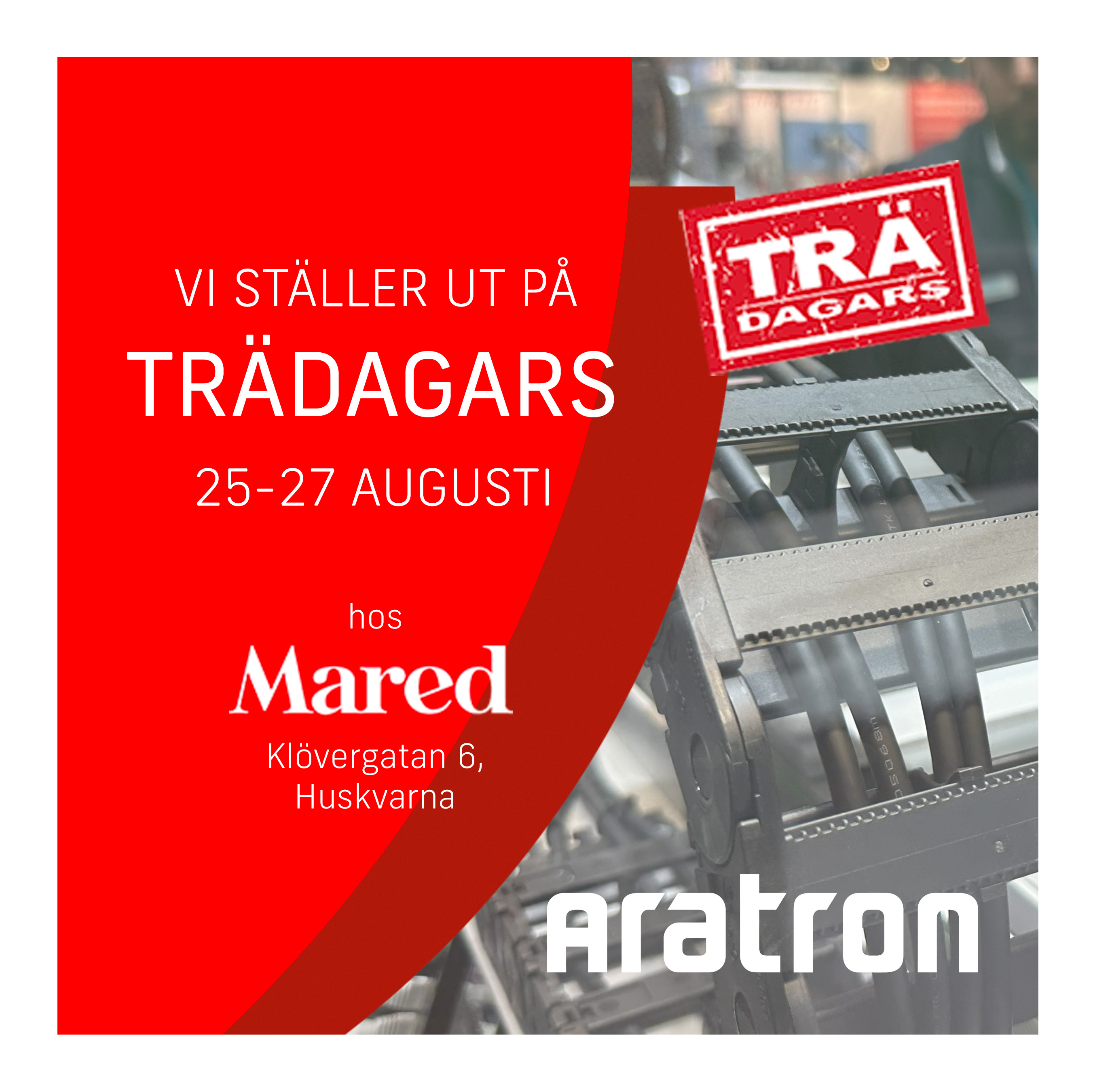 Ses vi på mässan Trädagars?
